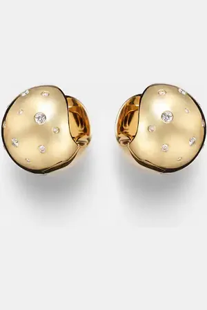 Ileana Makri Glow Galaxy 18kt earrings with diamonds