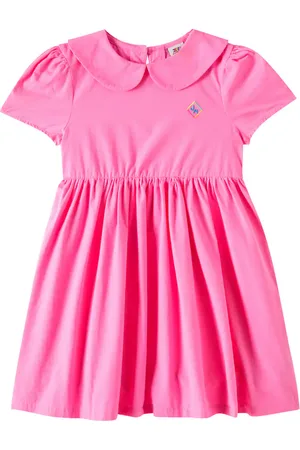 Jelly Mallow Pleated cotton dress