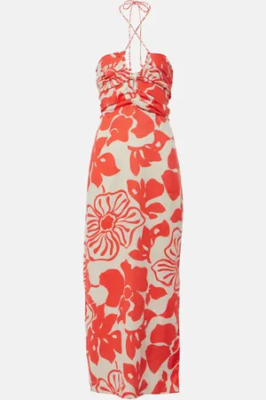 FAITHFULL THE BRAND Tortugas floral linen maxi dress