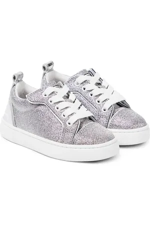 Christian Louboutin Funnyto glitter leather sneakers