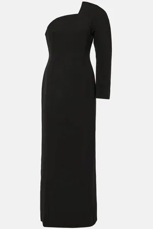 Jacquemus La Robe Pablo one-shoulder crÃªpe gown