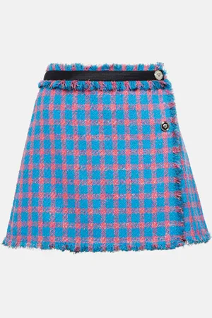VERSACE Tweed miniskirt