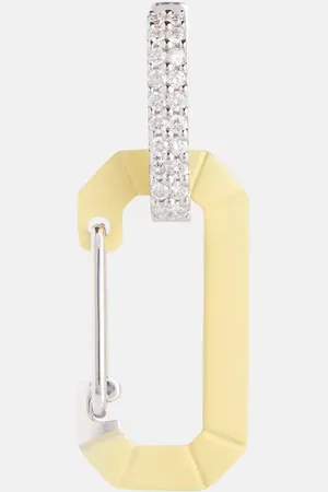 Eera EÃ©ra Chiara Small 18kt gold single earring with diamonds