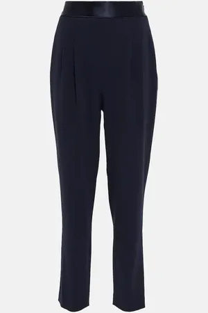 GALVAN High-rise slim pants