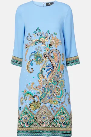 Etro Paisley minidress