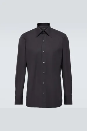 Tom Ford Cotton poplin tuxedo shirt