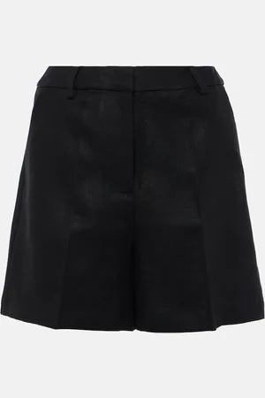 FAITHFULL THE BRAND Antibes high-rise linen shorts