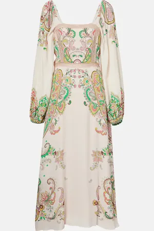 Etro Printed midi dress
