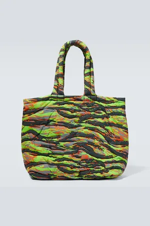 ERL Camouflage quilted tote bag