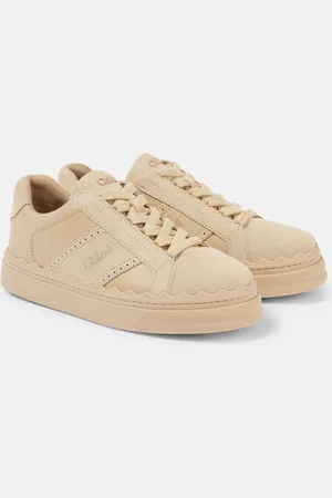 Chloé ChloÃ© Lauren leather sneakers