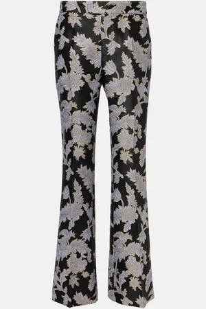La DoubleJ Saturday Night jacquard bootcut pants