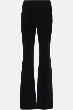 Diane von Furstenberg Ruthette velvet wide-leg pants
