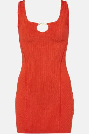 Jacquemus La Mini Robe Sierra ribbed-knit minidress