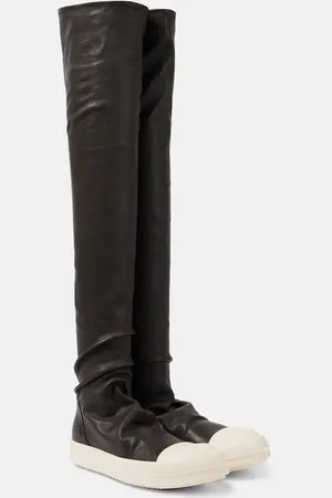 Rick Owens Stocking knee-high leather sneakers