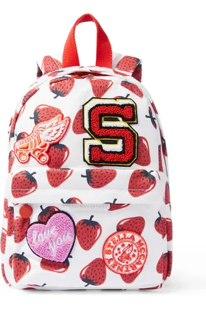Stella McCartney Printed canvas backpack