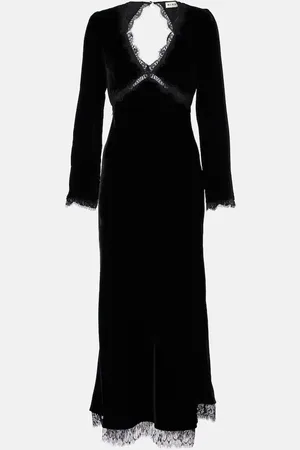 RIXO London Alesha lace-trimmed midi dress
