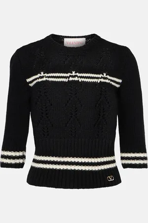 VALENTINO Striped wool sweater