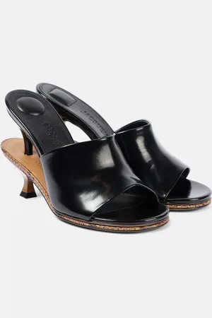 Jacquemus Les Doubles patent leather mules