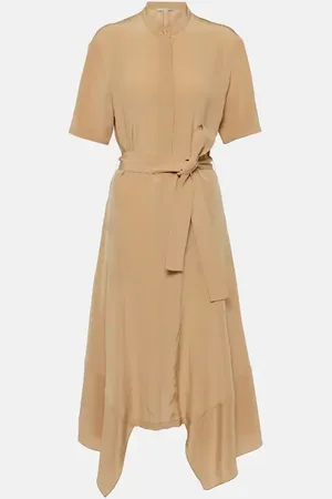 Stella McCartney Silk crÃªpe de chine shirt dress