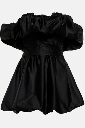 Simkhai Astoria off-shoulder satin minidress