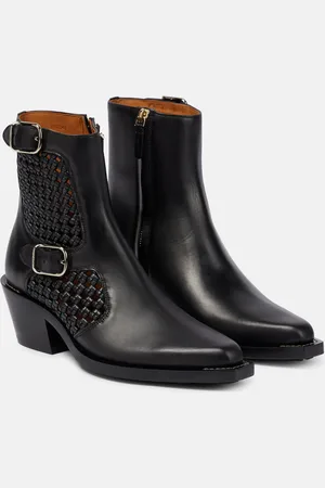 Chloé ChloÃ© Nellie leather ankle boots
