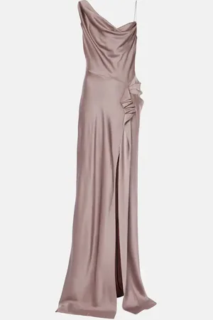 DRIES VAN NOTEN Ruffled gown