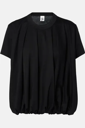NOIR KEI NINOMIYA Pleated cotton top