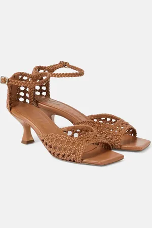 Souliers Martinez Veronica woven leather sandals