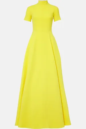 EMILIA WICKSTEAD Malinda wool crÃªpe gown