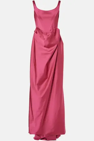 Vivienne Westwood CrÃªpe satin corset gown