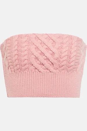 EMILIA WICKSTEAD Bimba wool cropped bustier