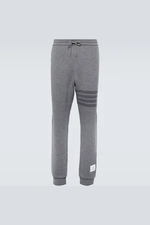 Thom Browne 4-Bar wool-blend sweatpants