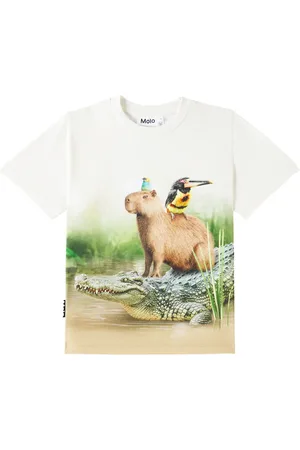 Molo Rubin printed cotton jersey T-shirt