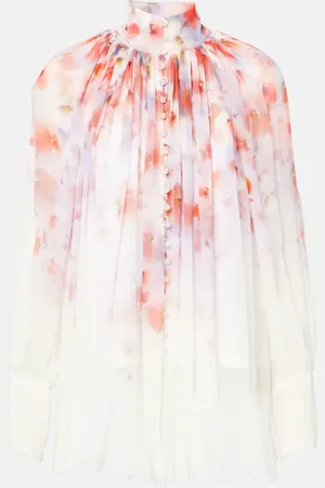 ZIMMERMANN Crush Smock floral blouse