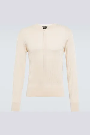 Tom Ford Silk-blend Henley sweater