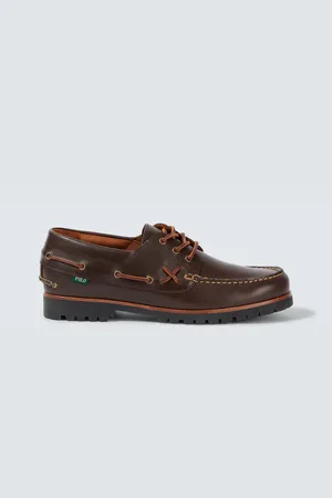 Ralph Lauren Ranger leather boat shoes