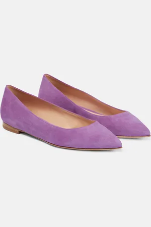 Gianvito Rossi Gianvito suede ballet flats