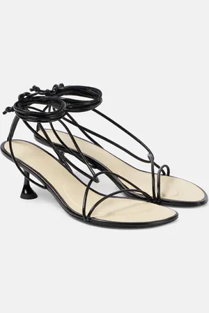 Proenza Schouler Tee Ankle 60 leather sandals