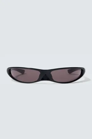Balenciaga Logo shield sunglasses