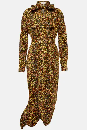 Vivienne Westwood Leopard-print cotton maxi dress
