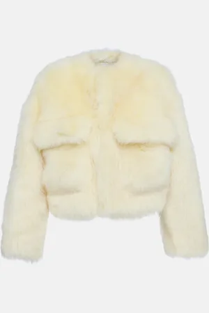 Bottega Veneta Cropped shearling jacket