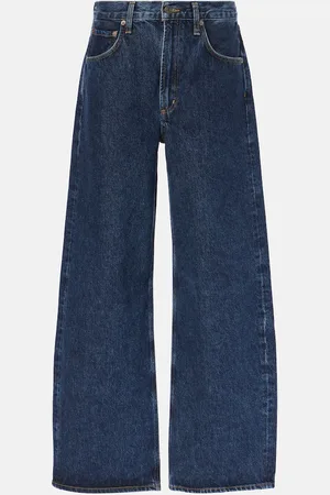AGOLDE Low Curve mid-rise barrel-leg jeans