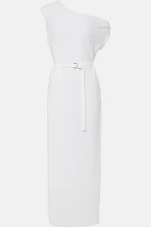 Norma Kamali One-shoulder jersey maxi dress