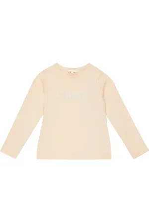 Chloé ChloÃ© Kids Logo cotton-jersey T-shirt