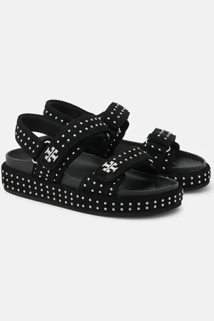 Tory Burch Kira Stud suede sandals