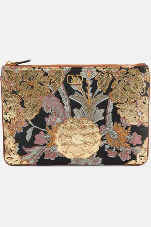 VALENTINO GARAVANI VLogo Signature Small jacquard pouch