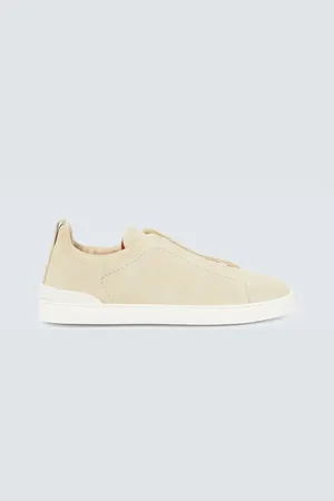 Ermenegildo Zegna Triple Stitch suede sneakers