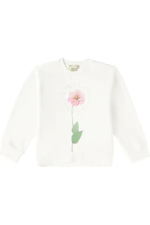 Stella McCartney Floral cotton jersey sweatshirt