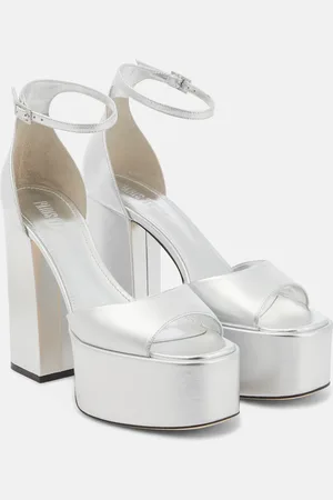 PARIS TEXAS Tatiana leather platform sandals