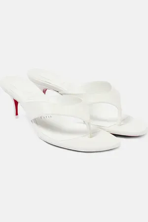 Christian Louboutin Raratonga 55 leather mules